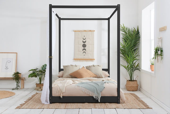 Darwin Modern Four Poster Bed with Timeless Style and Opulent Design