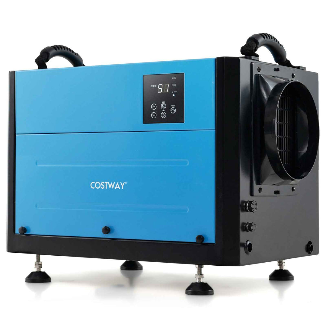 50/70L/Day Crawl Space Dehumidifier with 3 Modes and 24H Timer for Efficient Moisture Control