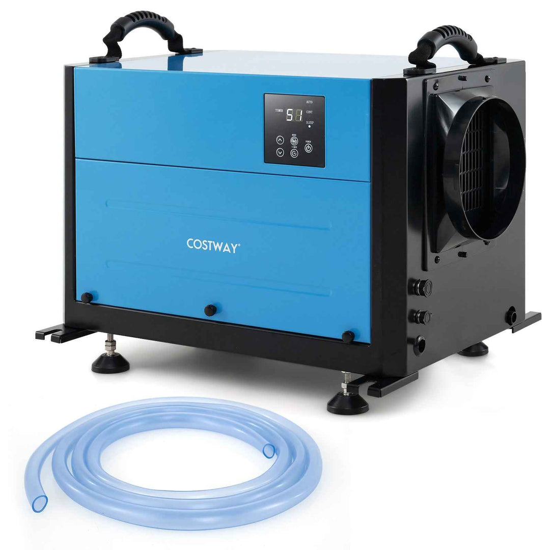 50/70L/Day Crawl Space Dehumidifier with 3 Modes and 24H Timer for Efficient Moisture Control