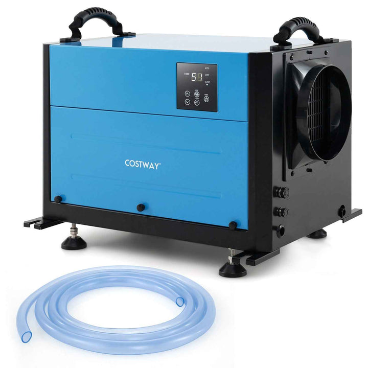 50/70L/Day Crawl Space Dehumidifier with 3 Modes and 24H Timer for Efficient Moisture Control