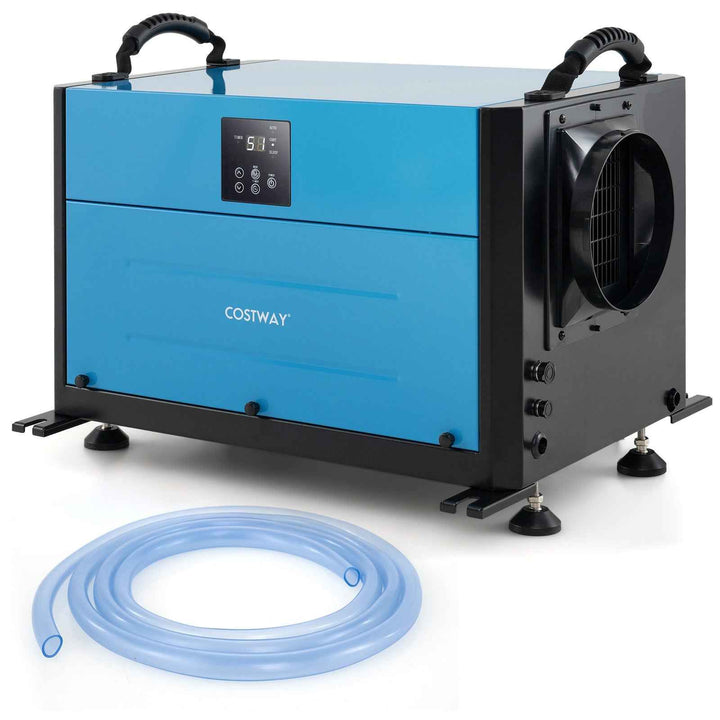 50/70L/Day Crawl Space Dehumidifier with 3 Modes and 24H Timer for Efficient Moisture Control