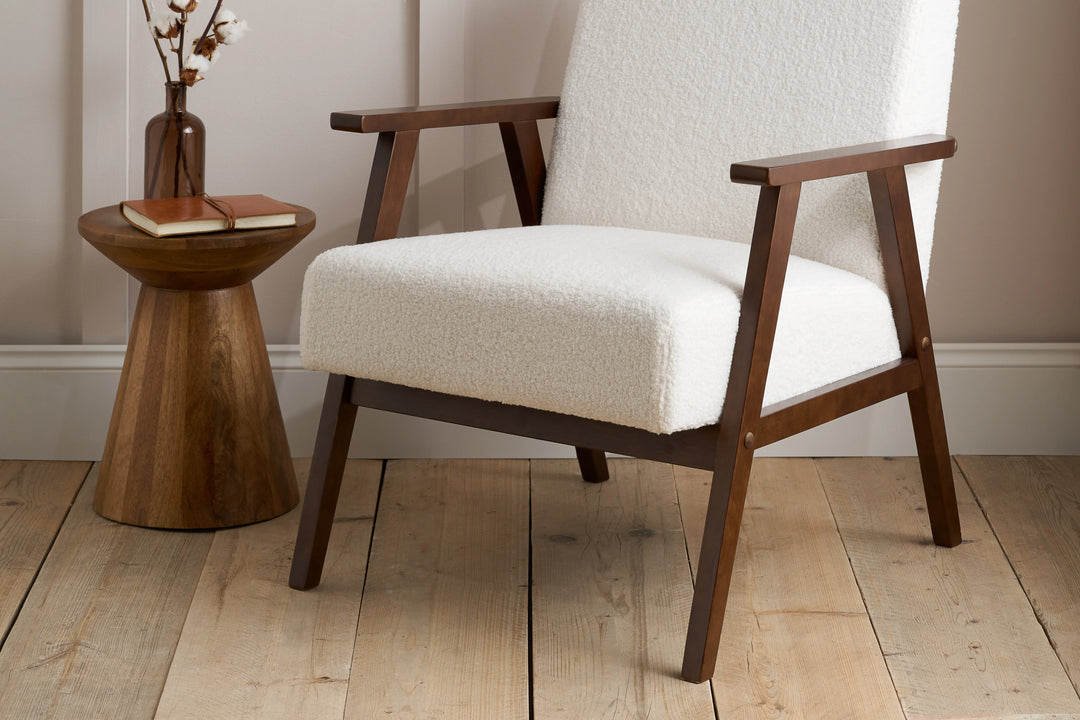Ellwood Boucle Armchair - TidySpaces