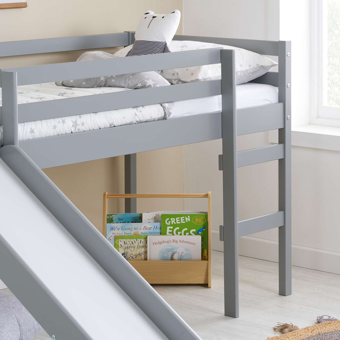 Frankie Midi Sleeper Bed with Fun Slide for Kids Bedroom