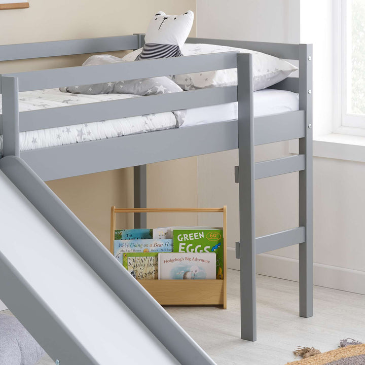 Frankie Midi Sleeper Bed with Fun Slide for Kids Bedroom