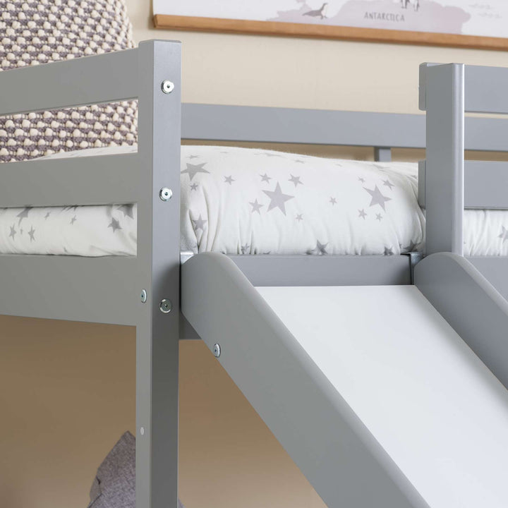 Frankie Midi Sleeper Bed with Fun Slide for Kids Bedroom