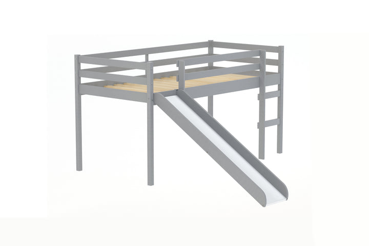 Frankie Midi Sleeper Bed with Fun Slide for Kids Bedroom