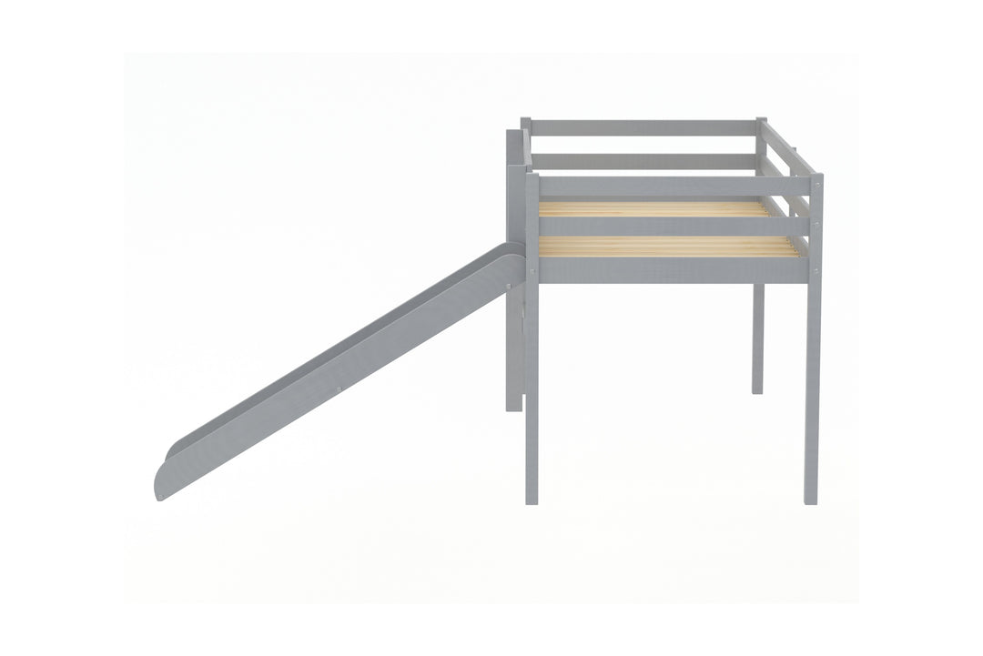 Frankie Midi Sleeper Bed with Fun Slide for Kids Bedroom