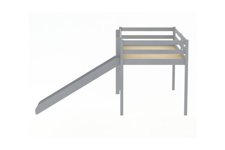 Frankie Midi Sleeper Bed with Fun Slide for Kids Bedroom