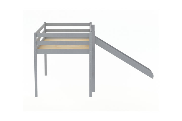 Frankie Midi Sleeper Bed with Fun Slide for Kids Bedroom