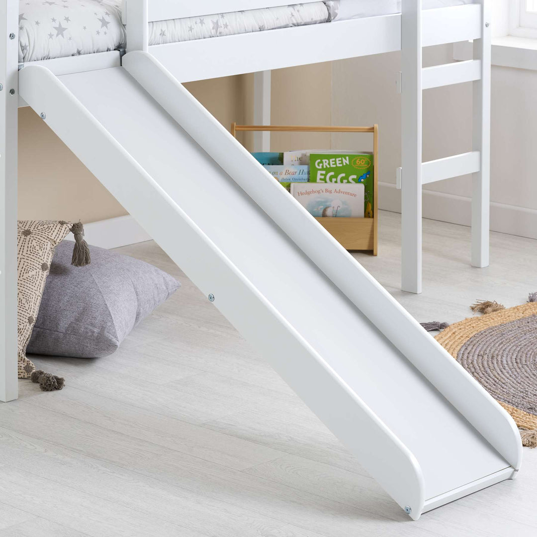Frankie Midi Sleeper Bed with Fun Slide for Kids Bedroom