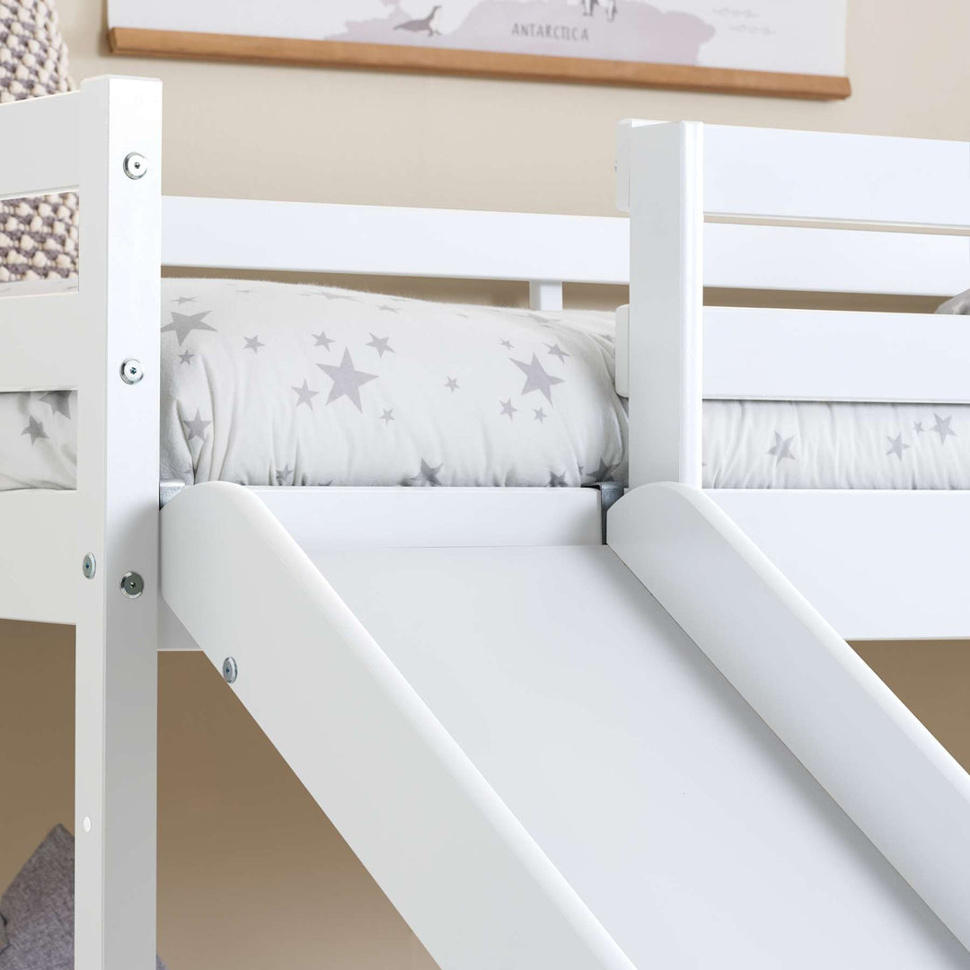 Frankie Midi Sleeper Bed with Fun Slide for Kids Bedroom