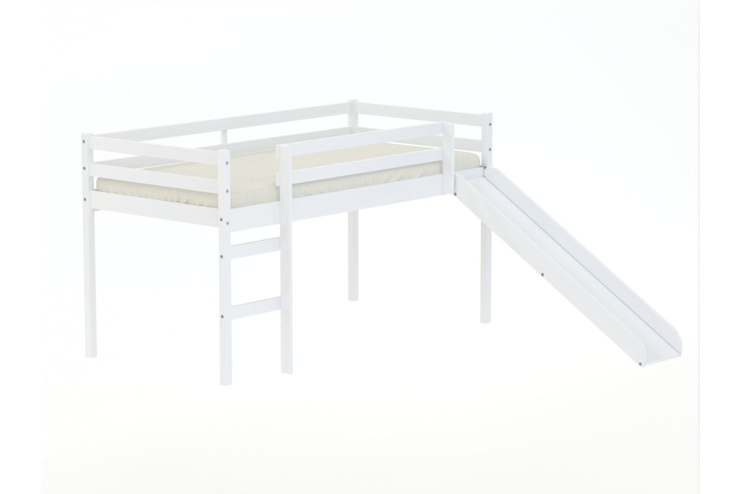 Frankie Midi Sleeper Bed with Fun Slide for Kids Bedroom