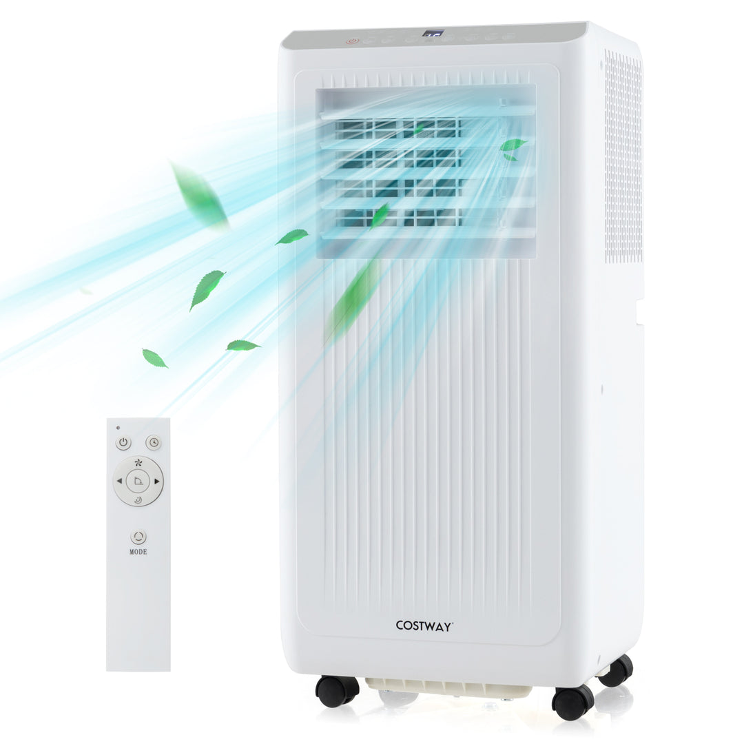 7000 BTU Portable Air Conditioner for Rooms up to 250ãŽ¡-White