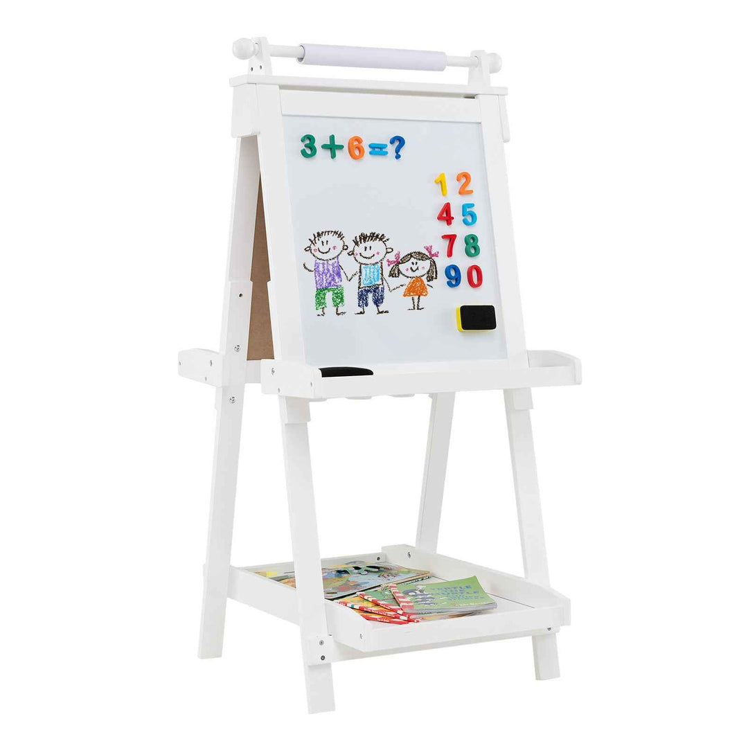3-in-1 Double-sided Foldable Art Easel for Kids with Multiple Creative Surfaces