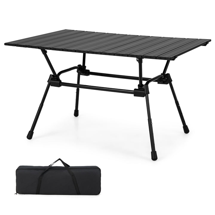 Heavy Duty Aluminum Camping Table Folding Outdoor Picnic Table