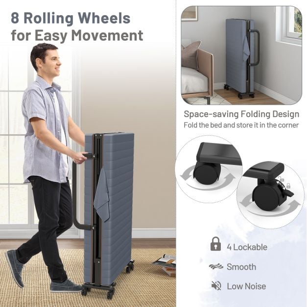 Folding Sofa Bed with Mattress