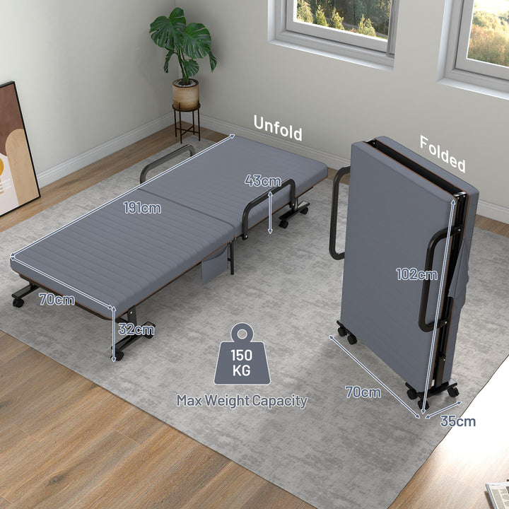 Folding Sofa Bed with Mattress - TidySpaces