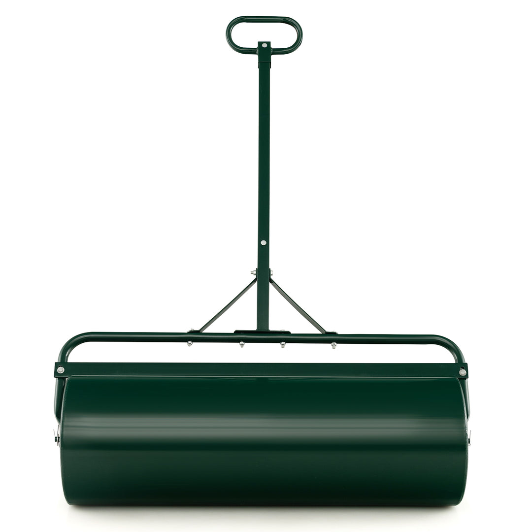 63L Garden Lawn Roller with Gripping Handle Green - TidySpaces