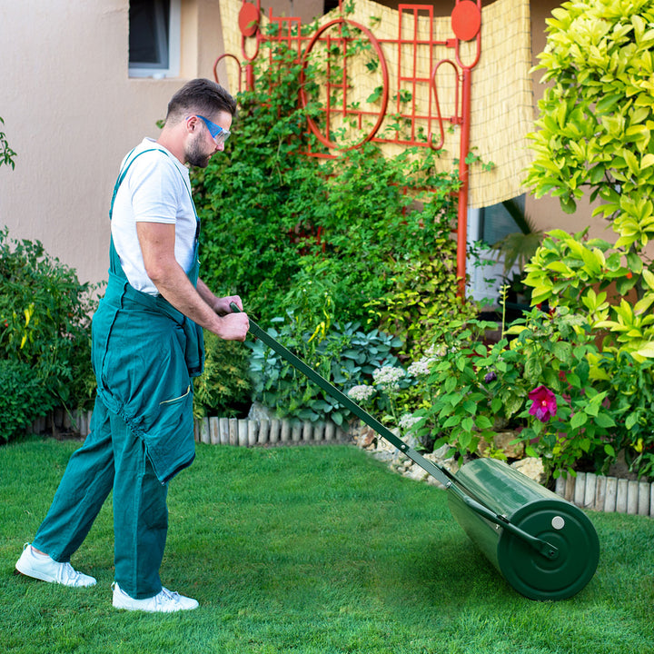 63L Garden Lawn Roller with Gripping Handle - TidySpaces