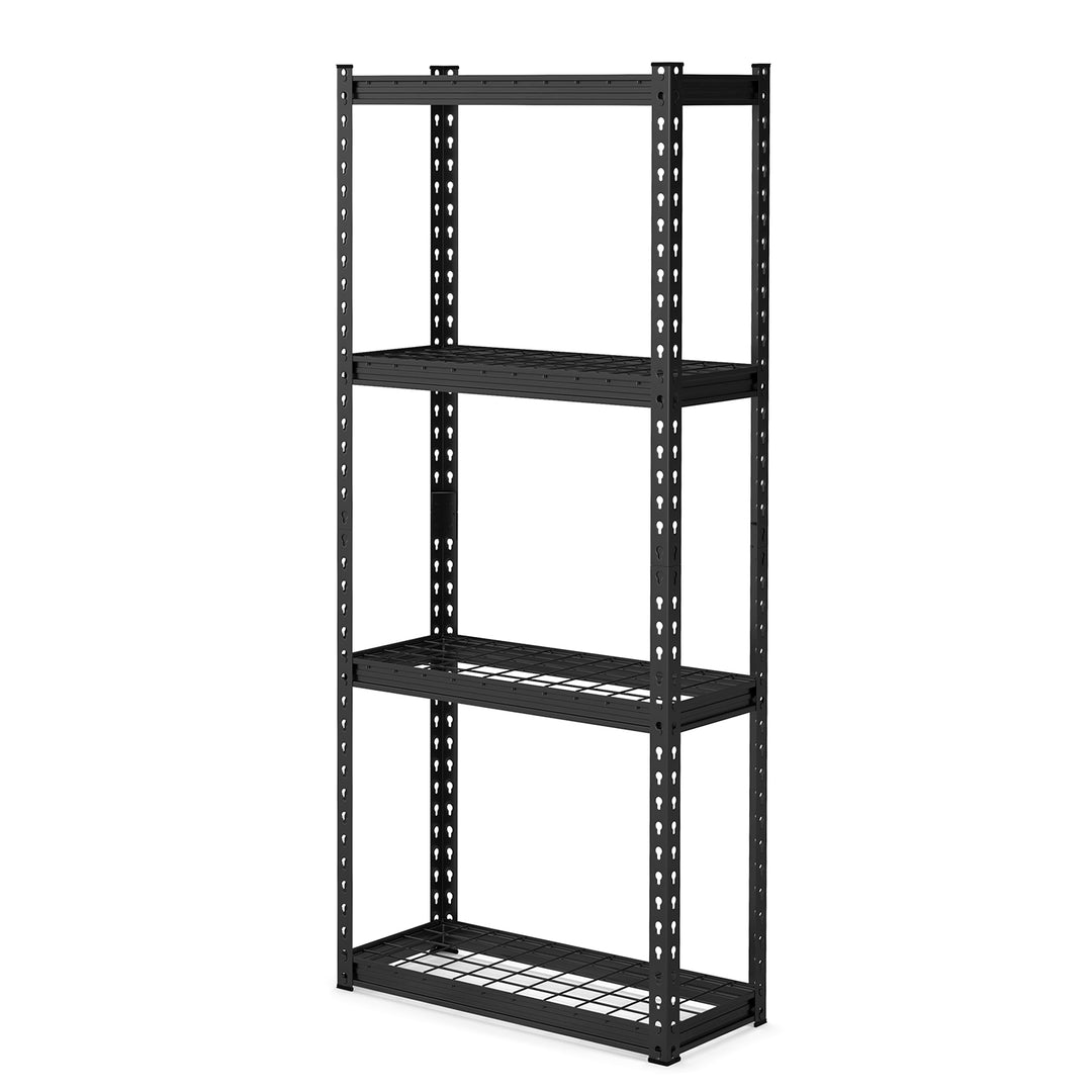 4 Tier Garage Metal Storage Shelves Utility Storage Rack Organizer