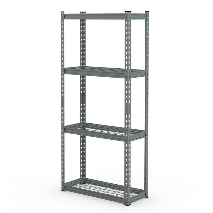 4 Tier Garage Metal Storage Shelves Utility Storage Rack Organizer