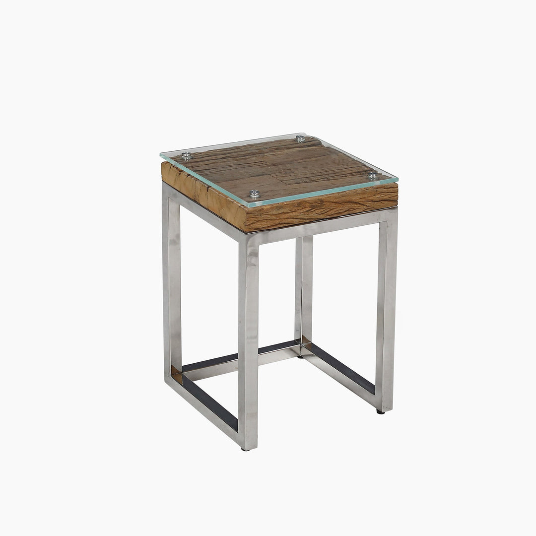 Gerald Reclaimed Wood Nesting End Tables