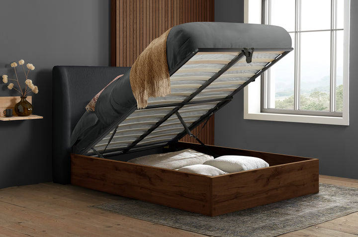 Halfden Ottoman Bed Frame with Storage and Lift-Up Mechanism