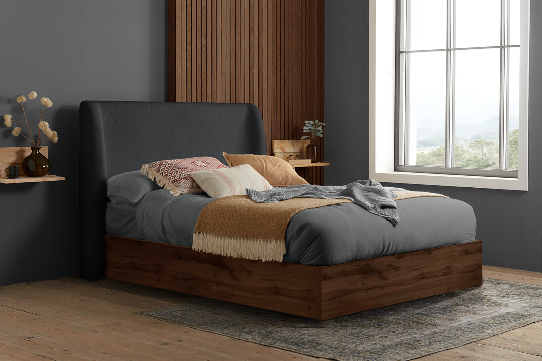 Halfden Ottoman Bed Frame with Storage and Lift-Up Mechanism