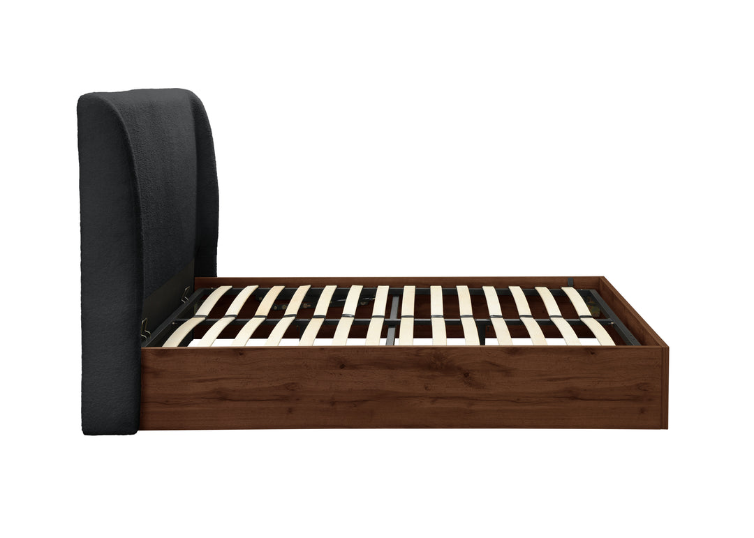 Halfden Ottoman Bed Frame with Storage and Lift-Up Mechanism