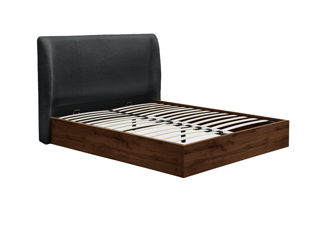 Halfden Ottoman Bed Frame with Storage and Lift-Up Mechanism