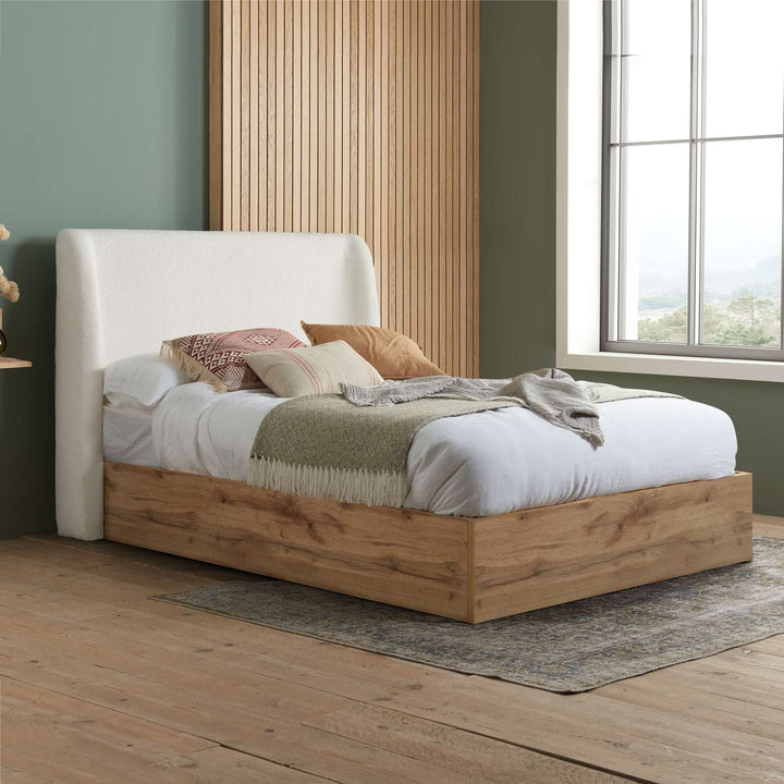 Halfden Ottoman Bed Frame with Storage and Lift-Up Mechanism