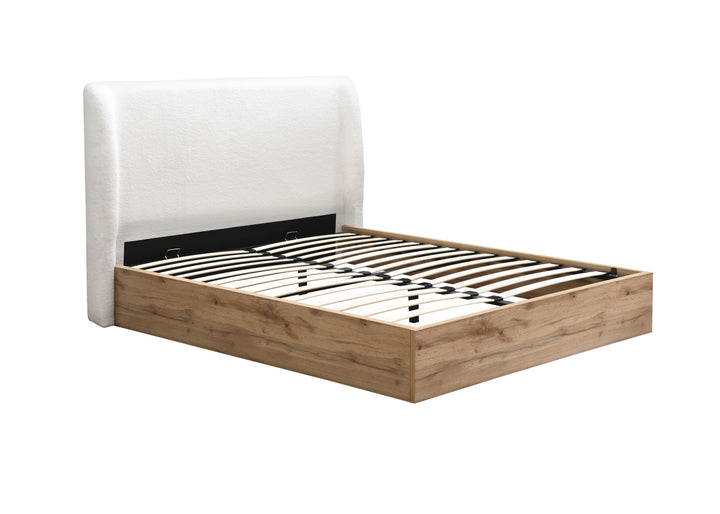 Halfden Ottoman Bed Frame with Storage and Lift-Up Mechanism
