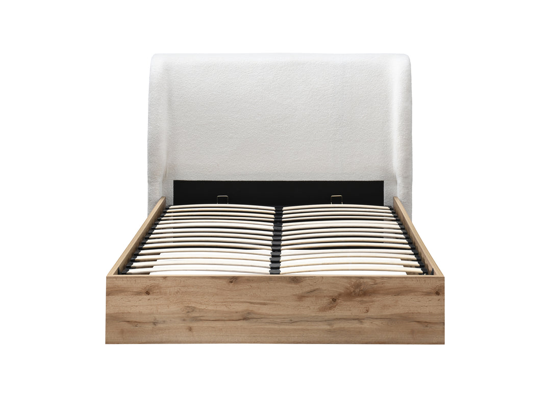 Halfden Ottoman Bed Frame with Storage and Lift-Up Mechanism