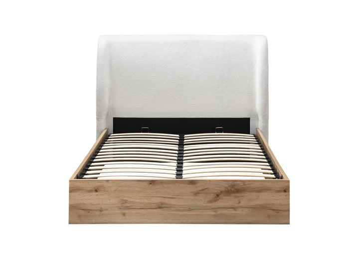Halfden Ottoman Bed Frame with Storage and Lift-Up Mechanism