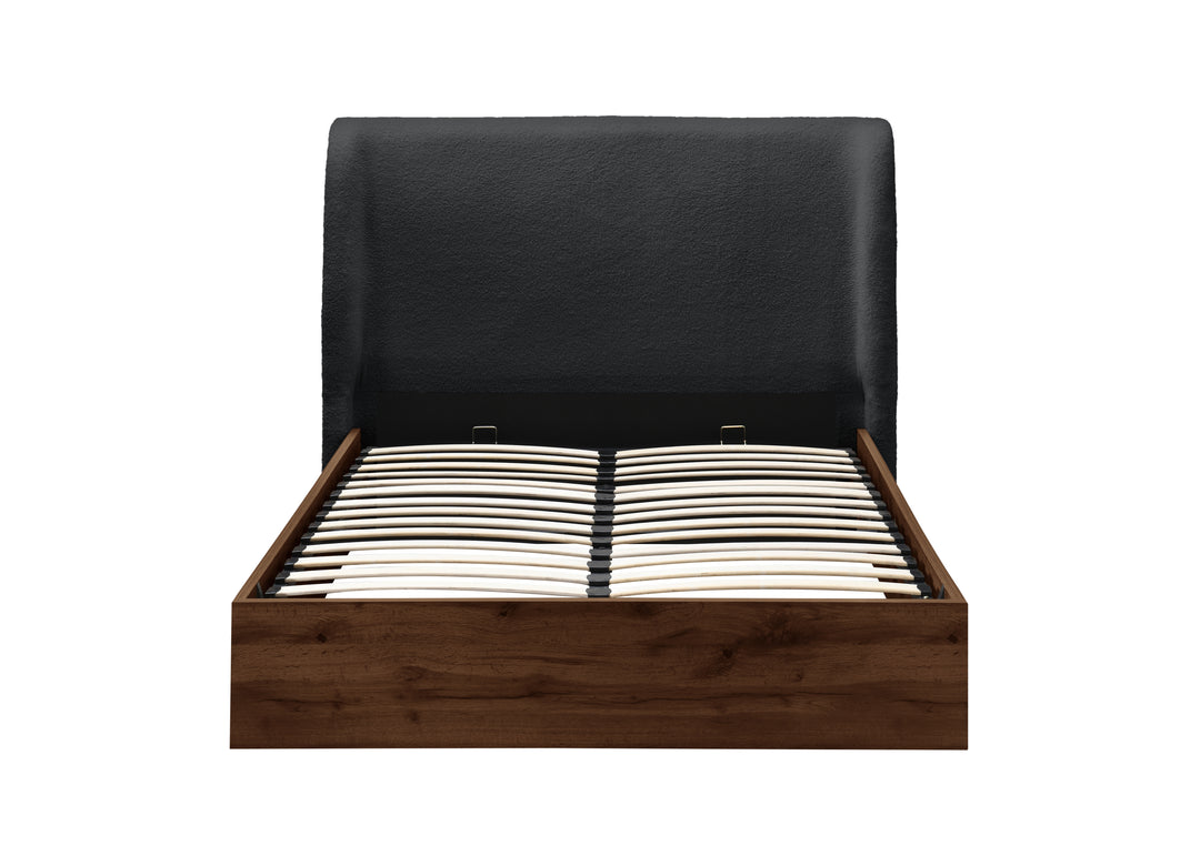 Halfden Ottoman Bed Frame with Storage and Lift-Up Mechanism