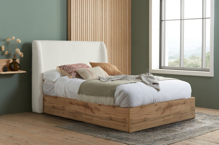 Halfden Ottoman Bed Frame with Storage and Lift-Up Mechanism
