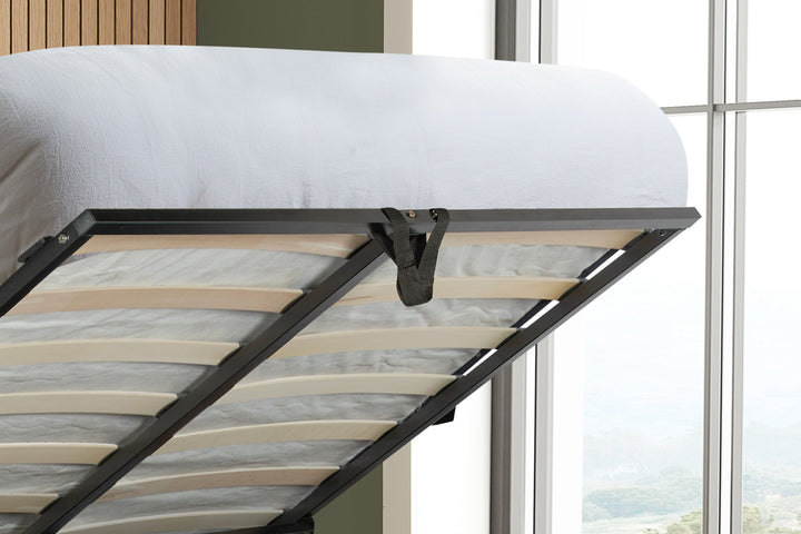 Halfden Ottoman Bed Frame with Storage and Lift-Up Mechanism