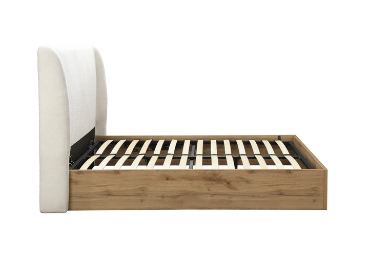 Halfden Ottoman Bed Frame with Storage and Lift-Up Mechanism