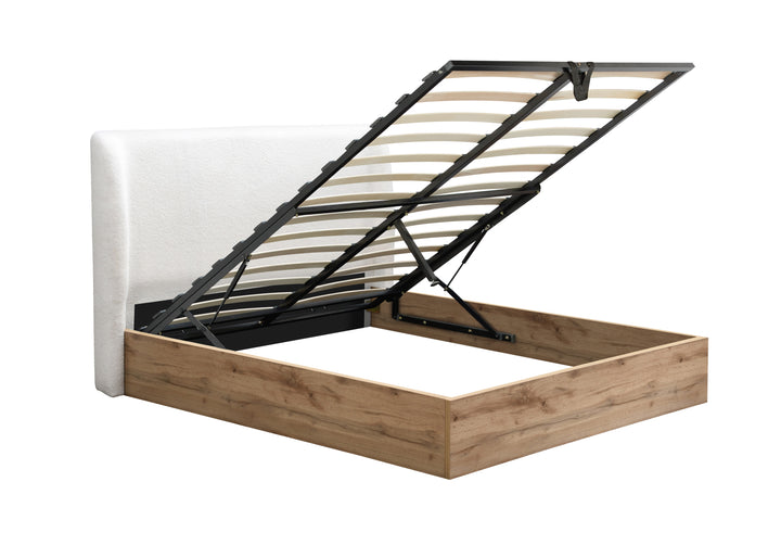 Halfden Ottoman Bed Frame with Storage and Lift-Up Mechanism