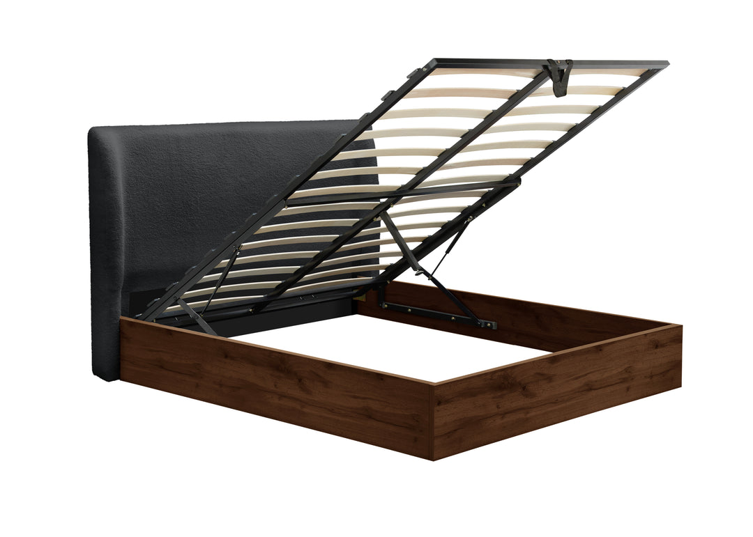 Halfden Ottoman Bed Frame with Storage and Lift-Up Mechanism