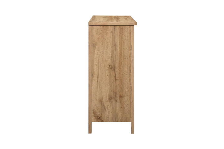 Hampstead 3+2 Chest Rustic Wood Storage for Stylish Homes
