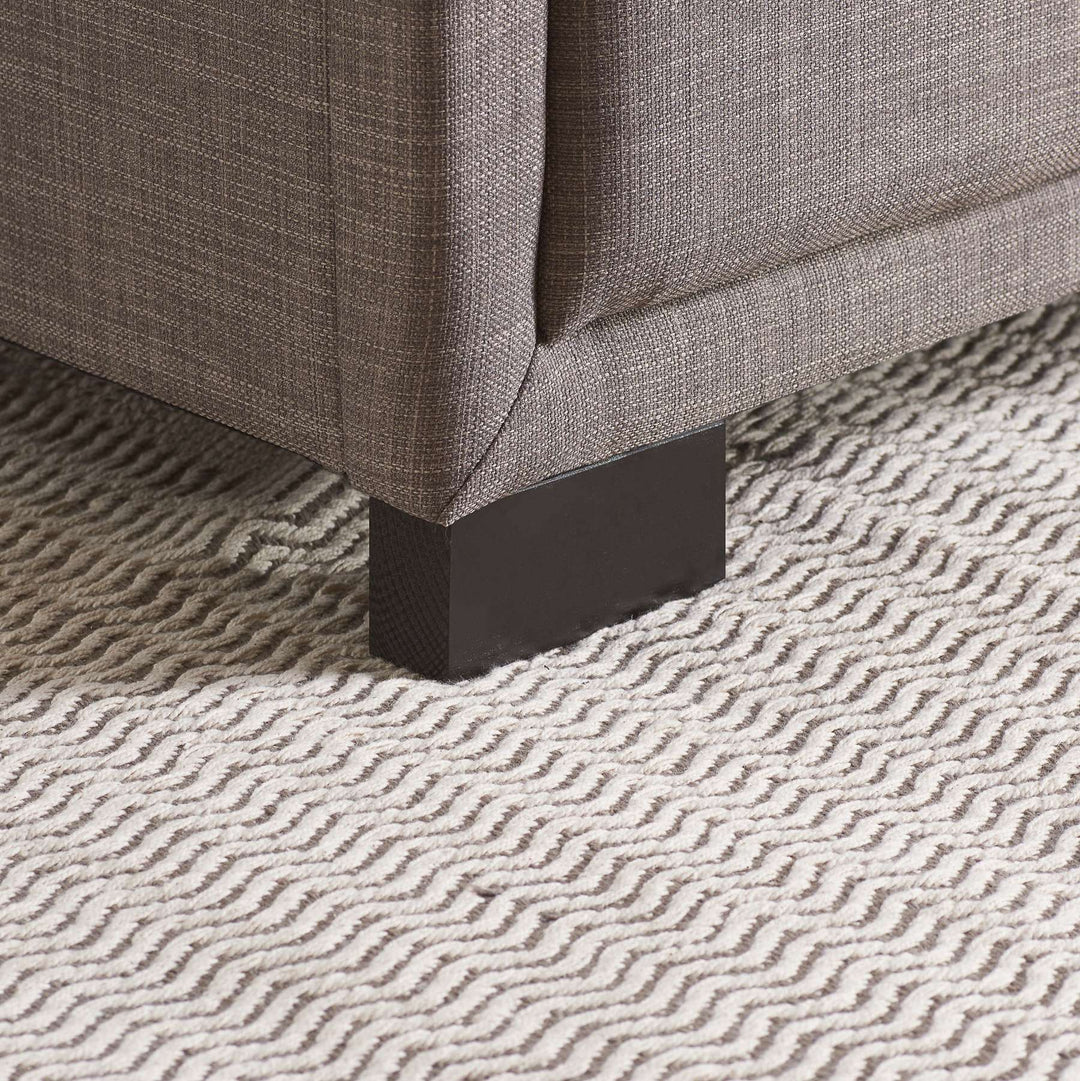 Hannover Fabric Bed Frame with Cushioned Headboard and Sprung Slatted Base