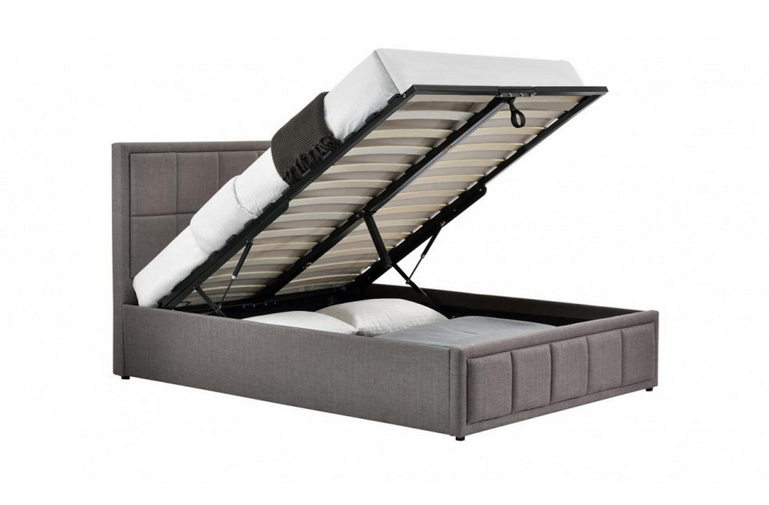 Hannover Ottoman Bed with Sprung Slatted Base for Compact Storage Solutions