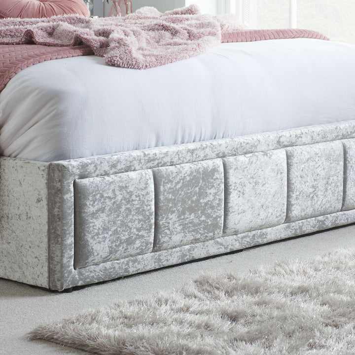 Hannover Ottoman Bed with Sprung Slatted Base for Compact Storage Solutions