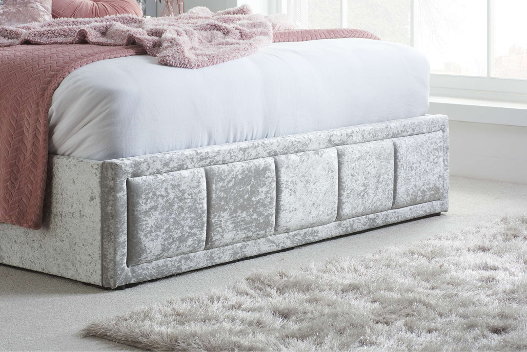 Hannover Ottoman Bed with Sprung Slatted Base for Compact Storage Solutions
