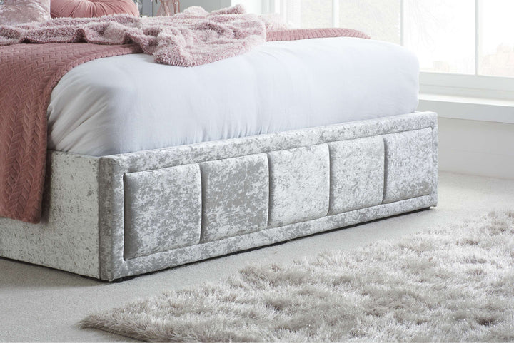 Hannover Ottoman Bed with Sprung Slatted Base for Compact Storage Solutions