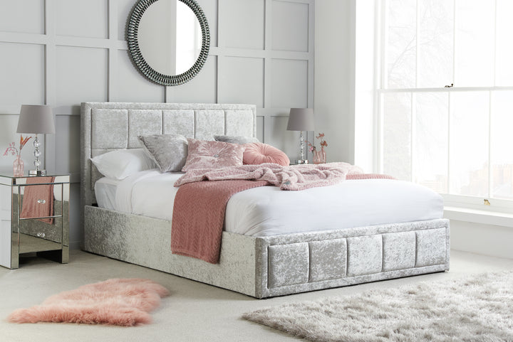 Hannover Ottoman Bed with Sprung Slatted Base for Compact Storage Solutions