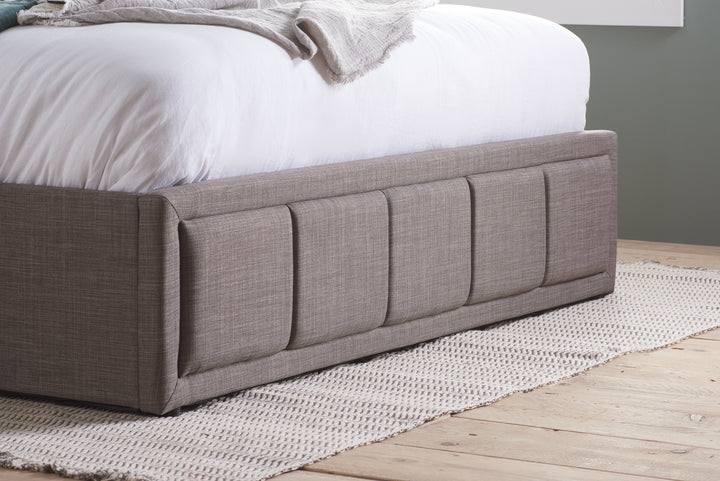 Hannover Ottoman Bed with Sprung Slatted Base for Compact Storage Solutions