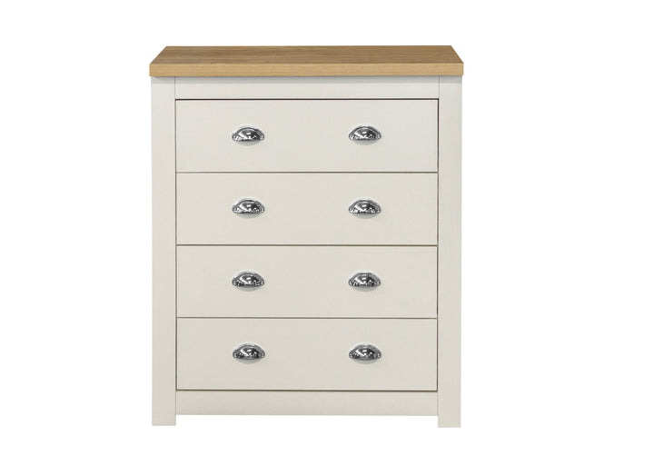 Highgate 4 Drawer Chest Stylish Farmhouse Storage for Home