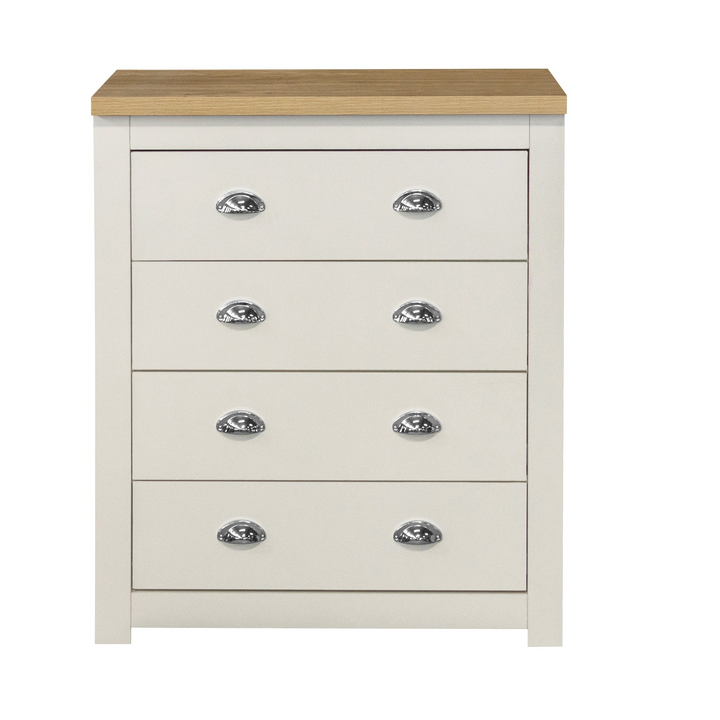 Highgate 4 Drawer Chest Stylish Farmhouse Storage for Home